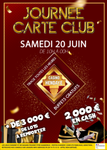 Journée Carte Club